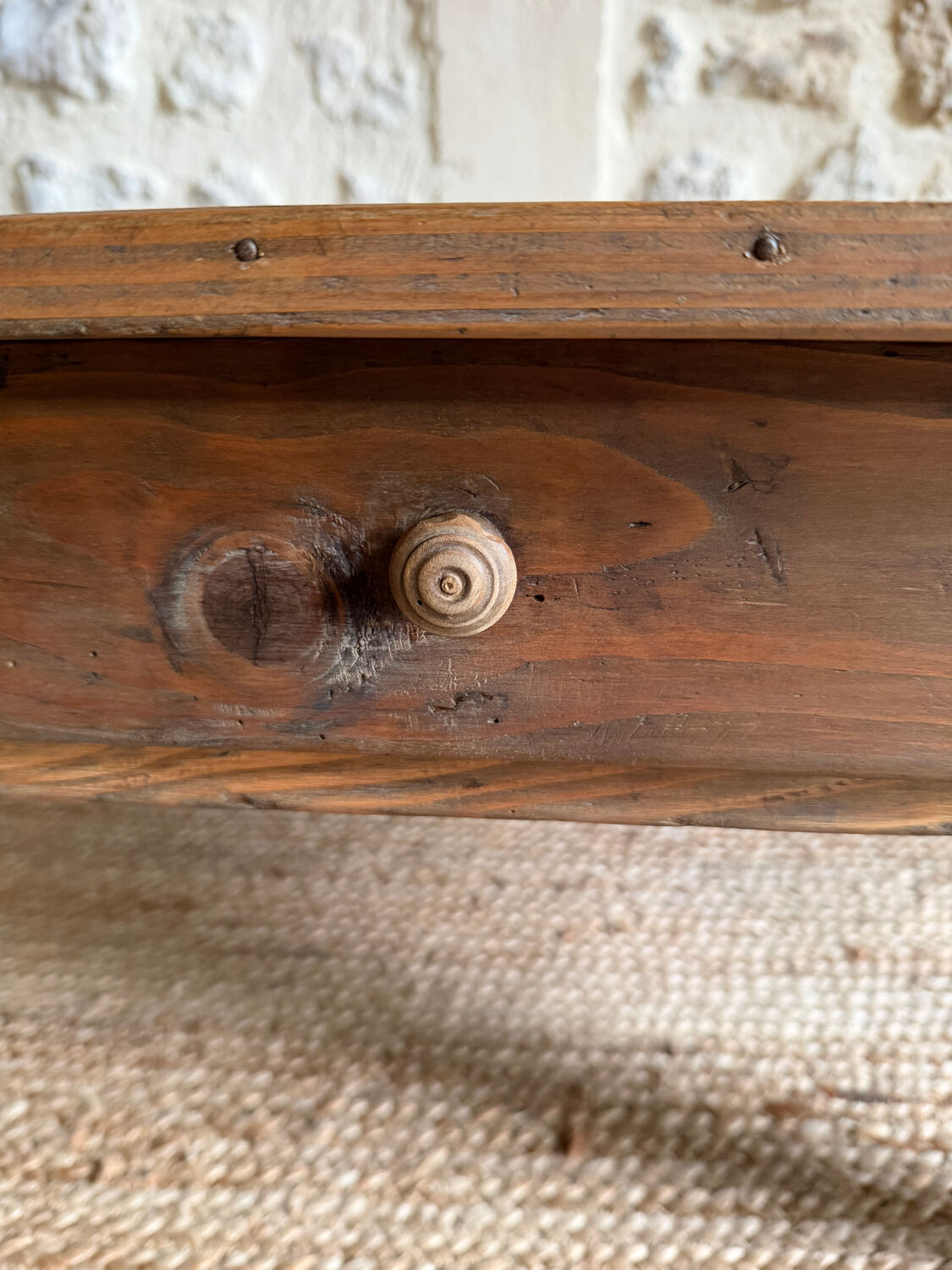 Renovated farmhouse coffee table