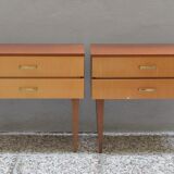 Bedside table/Nightstand, pair