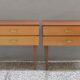 Bedside table/Nightstand, pair