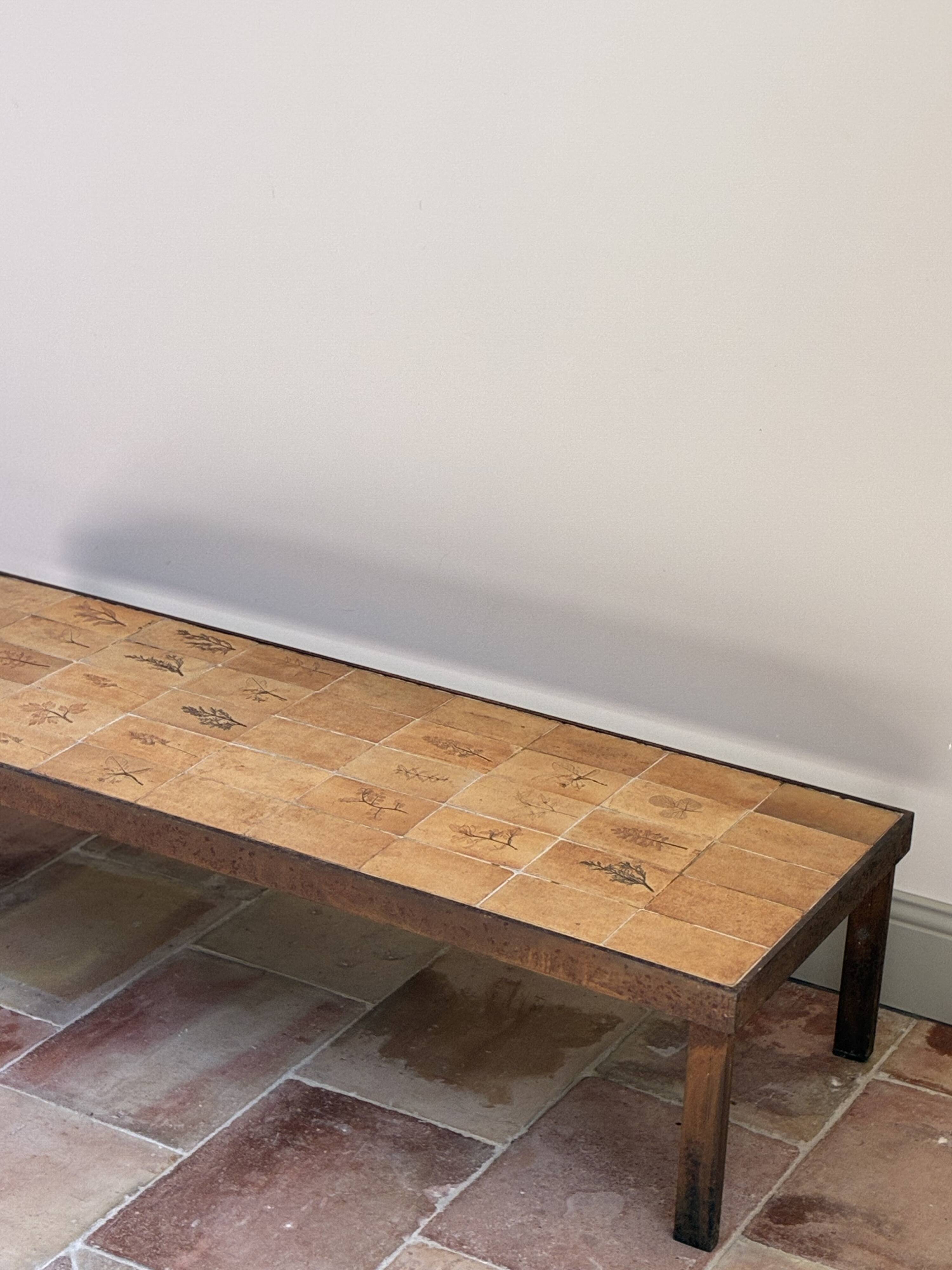 Table basse herbier capron