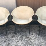 Lusch “Balloon” armchairs by Lusch Erzeugnis Design 1960s
