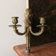 Gilded bronze wall light, monobloc, 18th century