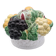Fruit basket with lid. Enameled barbotine. Large model. Bordallo Pinheiro