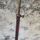 HEIGHT-ADJUSTABLE WROUGHT IRON FLOOR LAMP