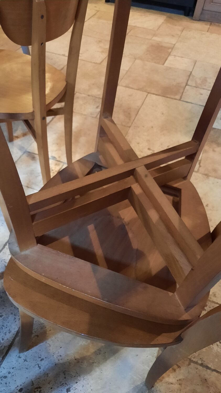 6 bistro chairs