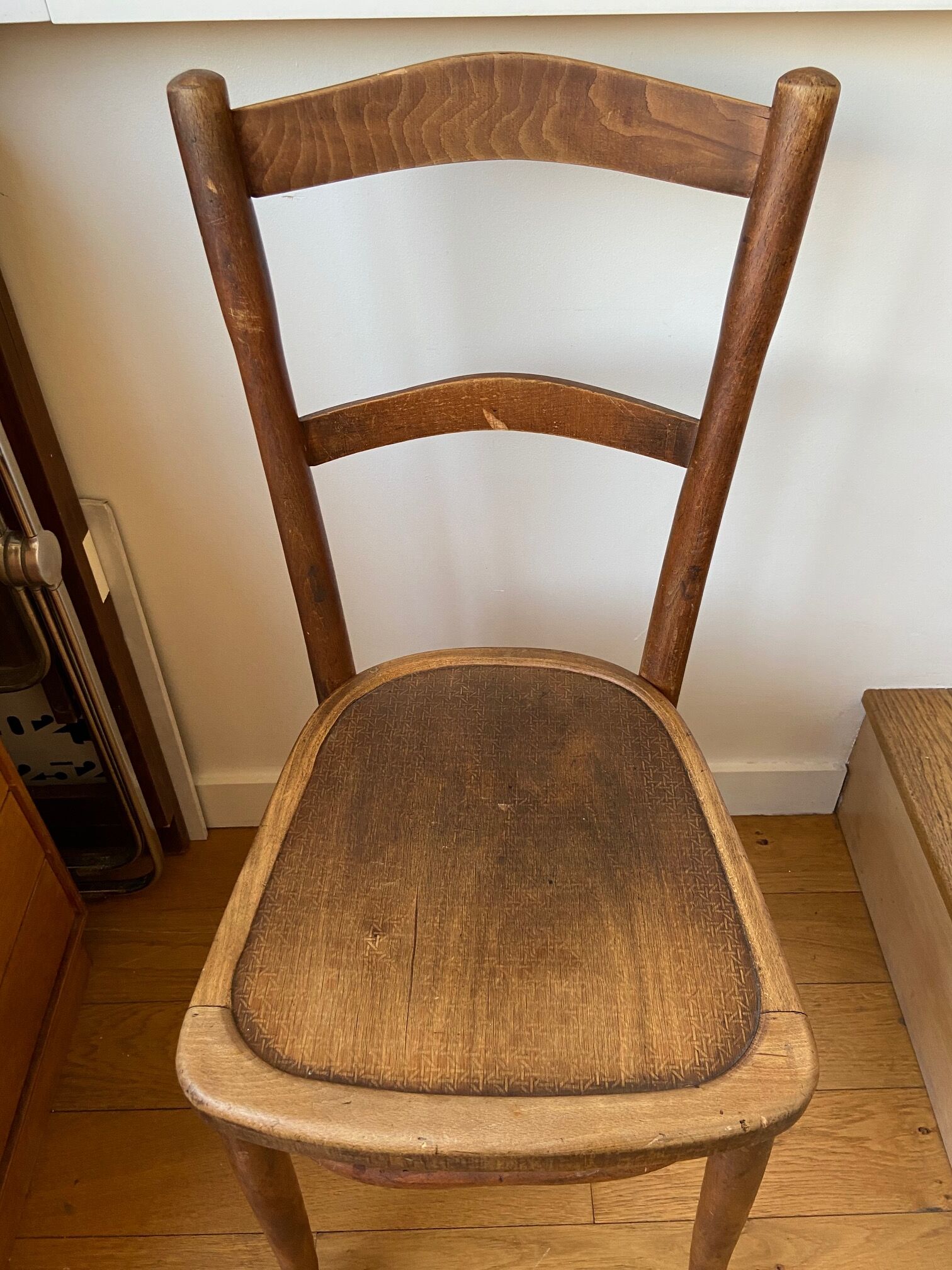Wooden bistro chair