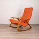 Rocking chair vintage 1960s danish