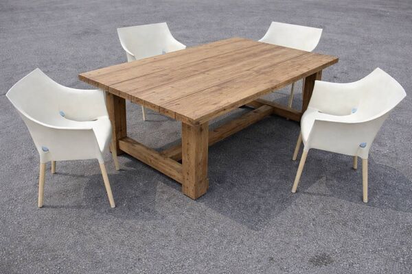 Lot de 6 chaises Dr. No de Philippe Starck pour Kartell