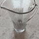 Crystal carafe grooves brand alexandre gelb foret en brie boussu belgium