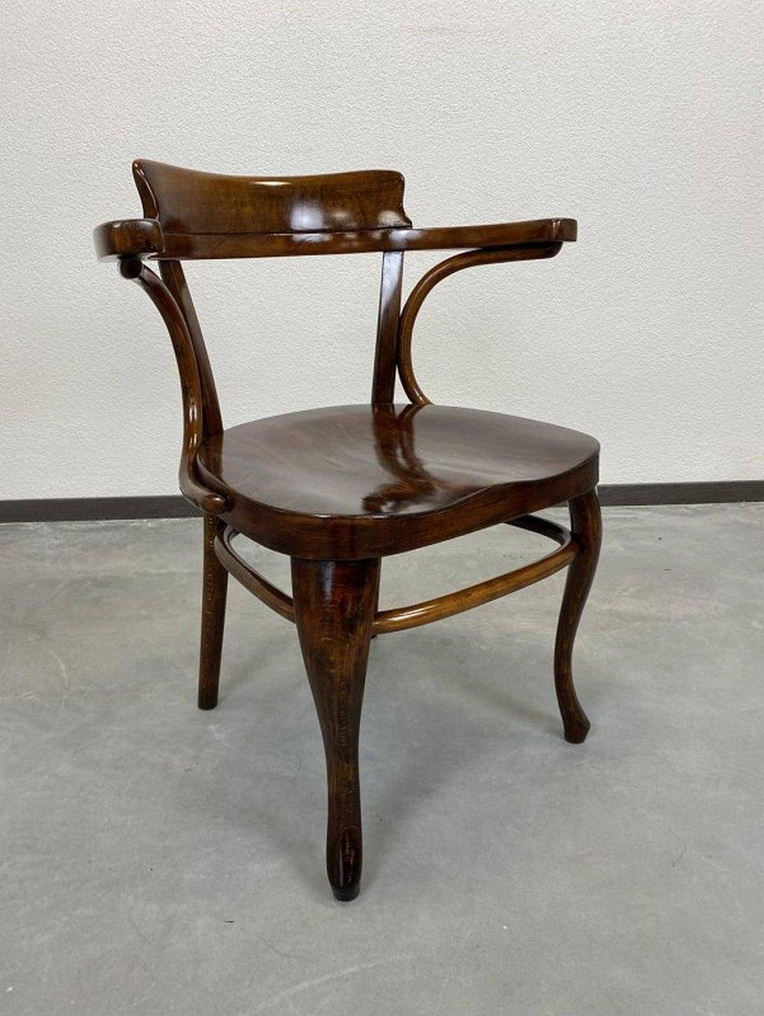 Chaise de bureau n°6150 par Adolf Loos pour Thonet