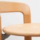 Bruno Rey oak high chair
