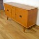 Vintage 1950/1960 Golden Oak Compass Leg Sideboard