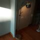 Italian chrome floor lamp from the 1970s.