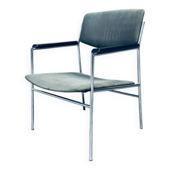 Mid-Century Modern Armchair by Gijs Van Der Sluis, Netherlands, 1960s