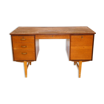 Bureau en teck, Danemark, 1960