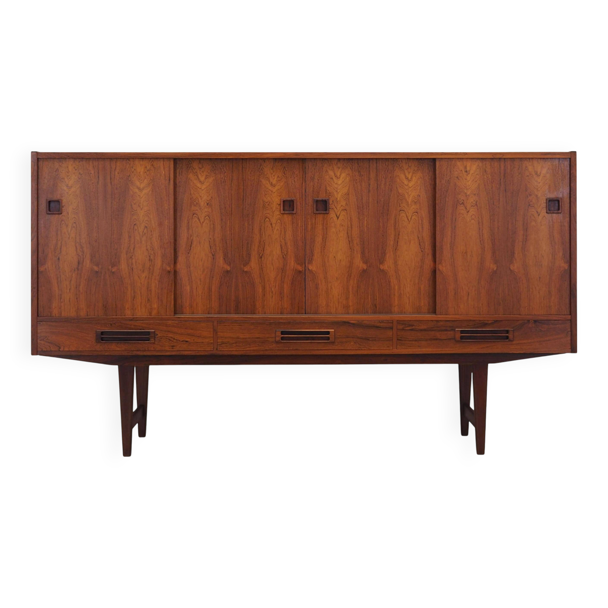 Rosewood highboard, Danish design, 1960s, production: Denmark