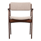 Walnut chair, Danish design, 1960s, designer: Erik Buch