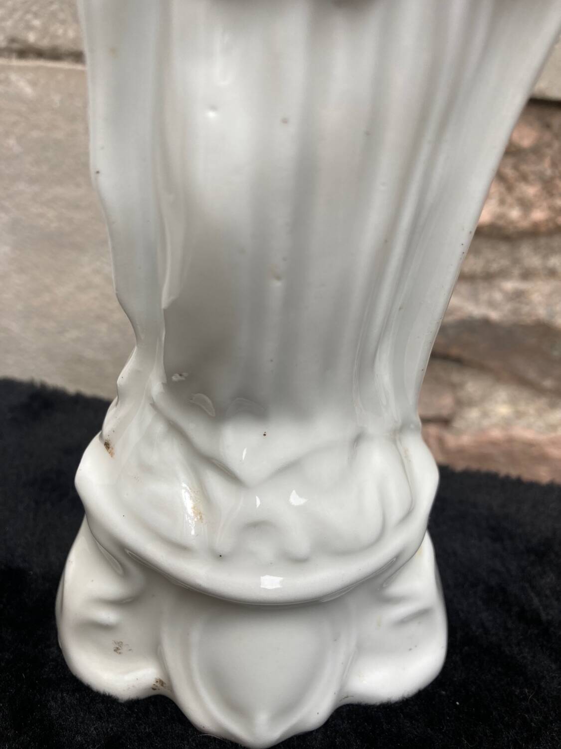 Virgin and Child, 19th century porcelain