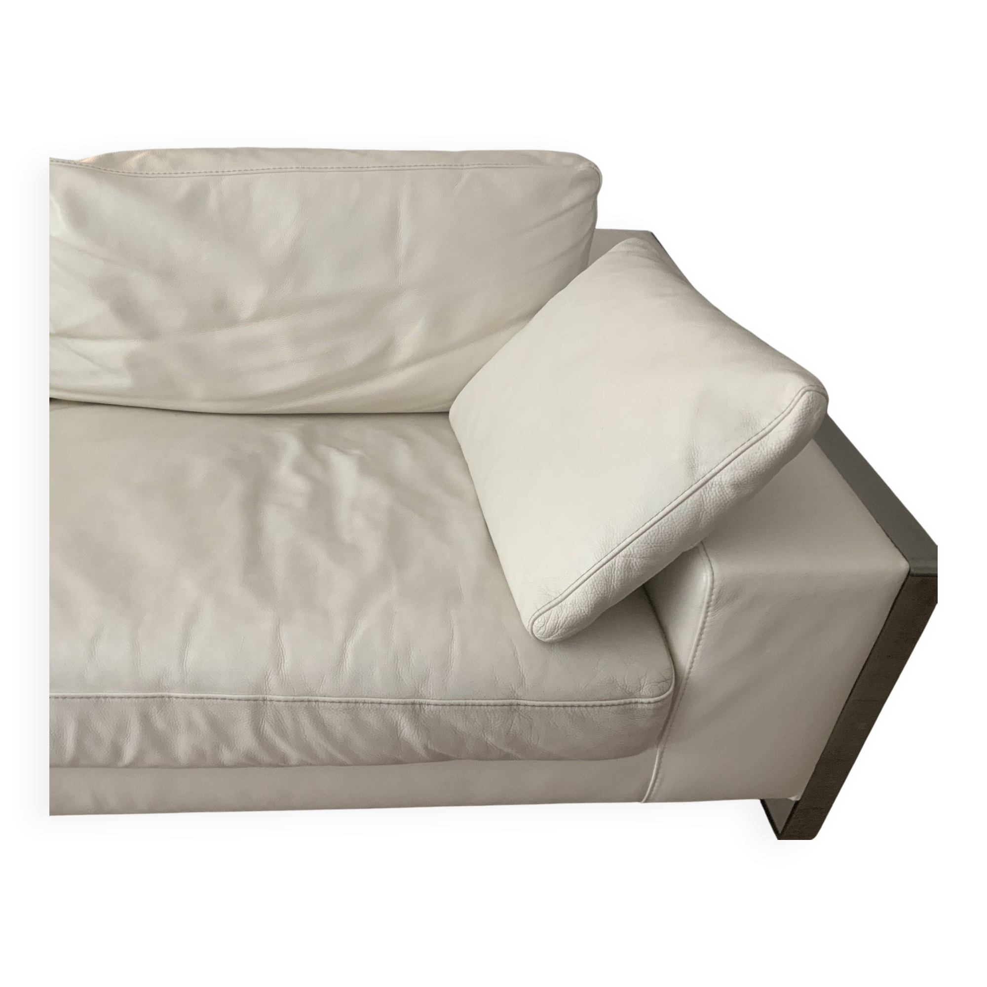 Roche Bobois leather sofa