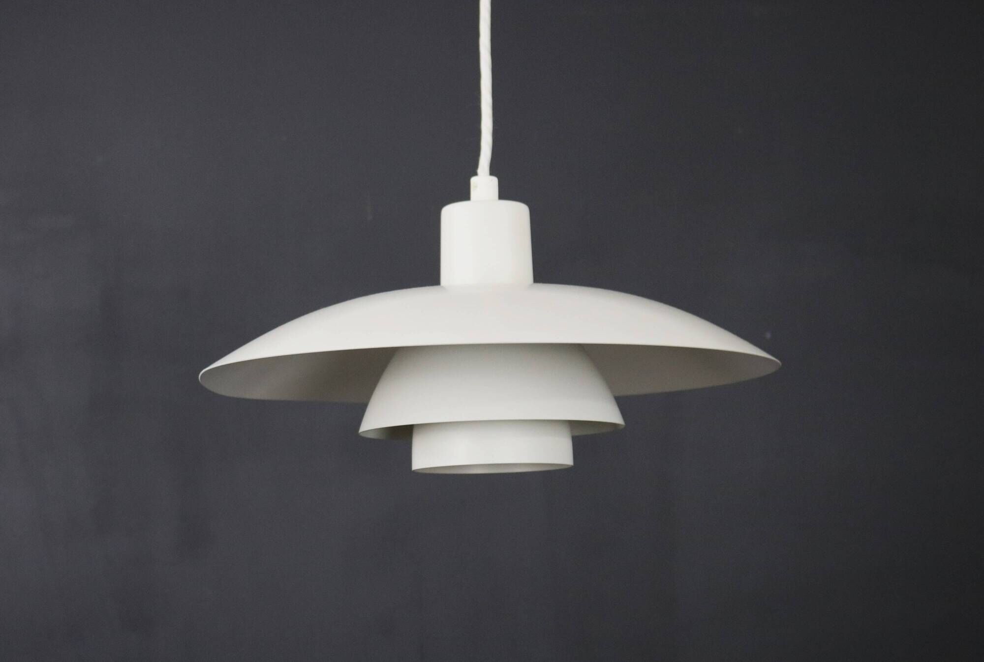 Lampe de design danoise classique LOUIS POULSEN | Ph 4/3 | Lampe des années 70 | Poul Henningsen | Moderne du milieu du siècle