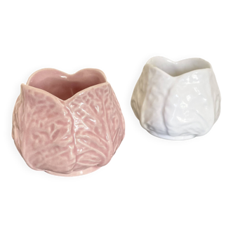 Cabbage-shaped pots