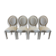 Beige medallion chairs