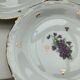 Sologne porcelain dessert plates