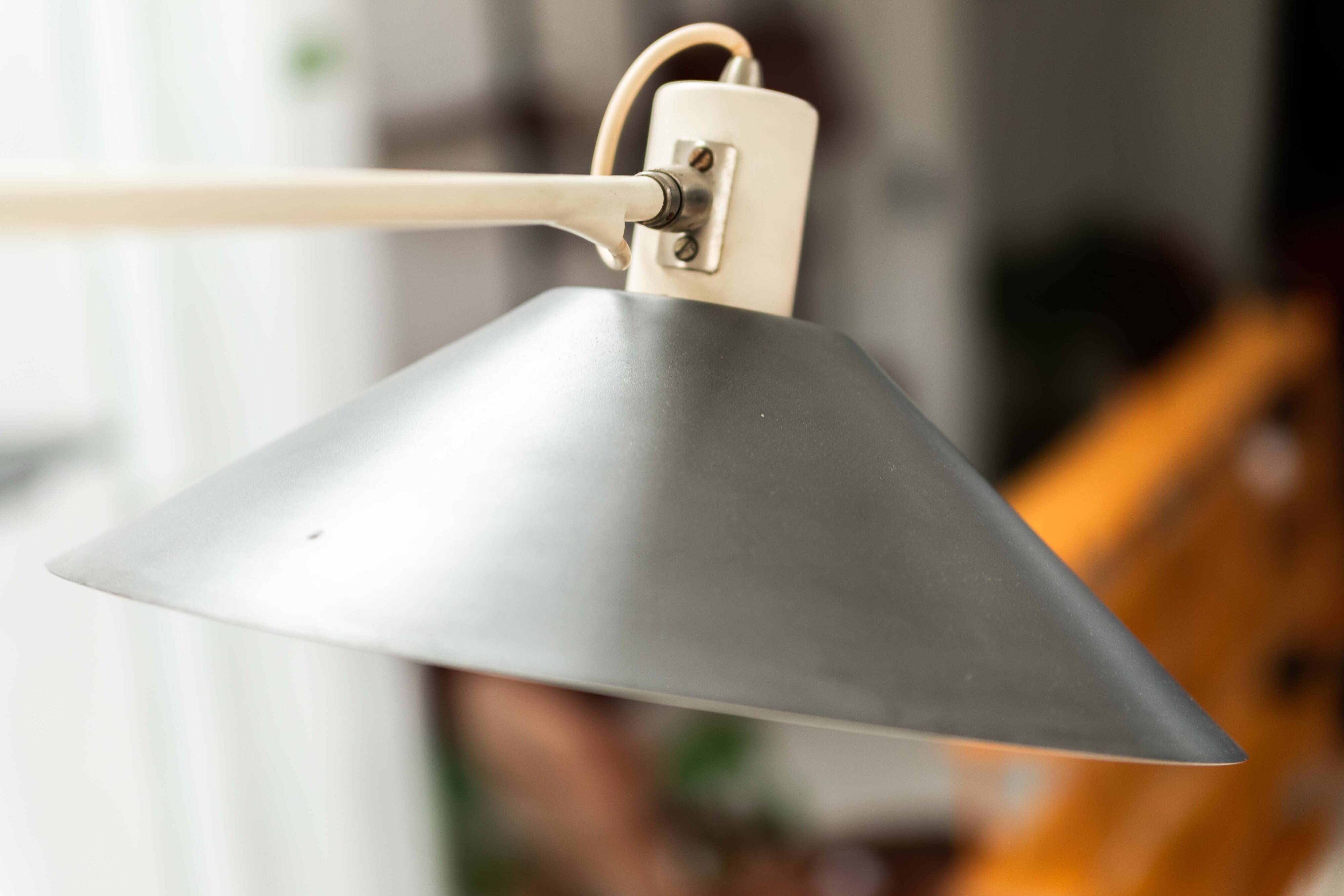 Counterbalance ceiling lamp by JJM Hoogervorst for Anvia Almelo, 1950's