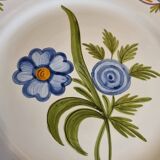 Assiette en faïence de Malicorne