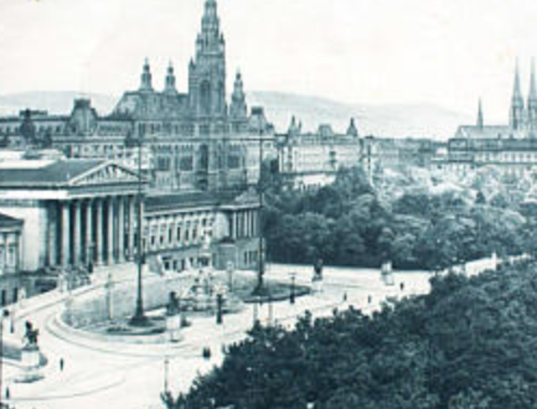 Affiche ''Vienne'' grille éducatif 1929