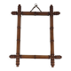 Bamboo mirror 42*53 cm vintage
