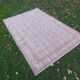 Vintage Turkish rug handmade 195x303 cm