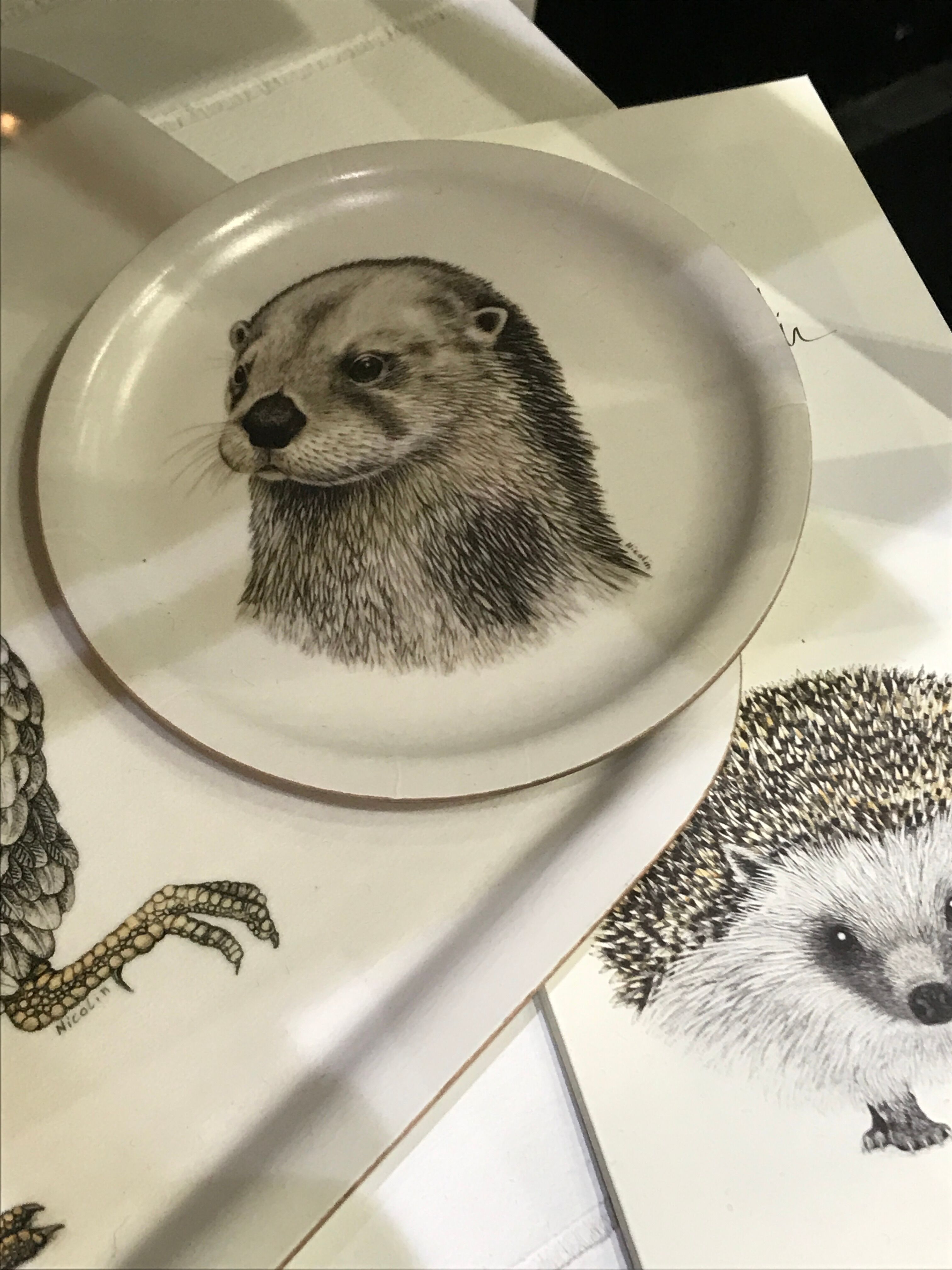 Dessous de bouteille Sempo la loutre