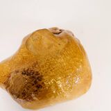 Large Organic Bowl in Curly Birch, Swedish Folk Art, 1962