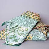 Vintage kantha block print
