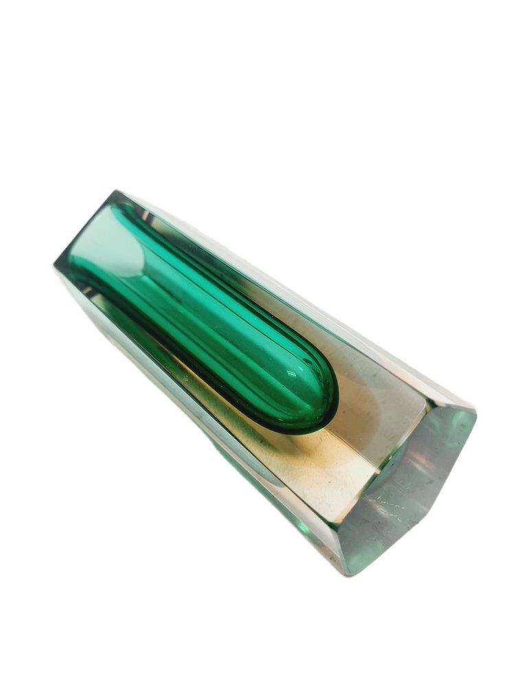 Italian Murano glass vase from Mandruzzato, 1950s