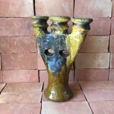 Tamegroute pottery candle holder