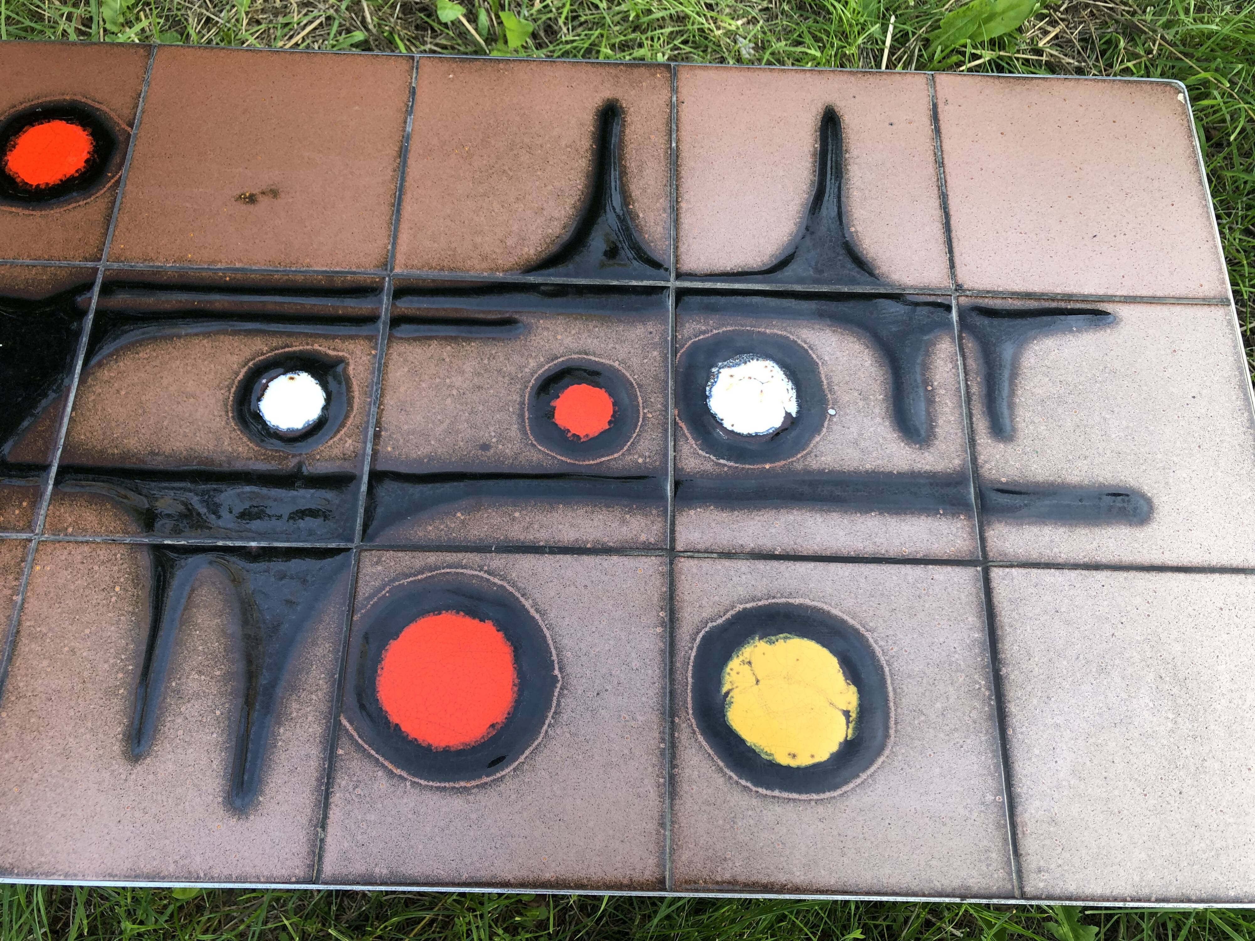1970s Ceramic Coffee Table