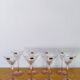 8 verres à cocktail rose Luminarc