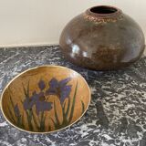 Cloisonné enamel dish 70s