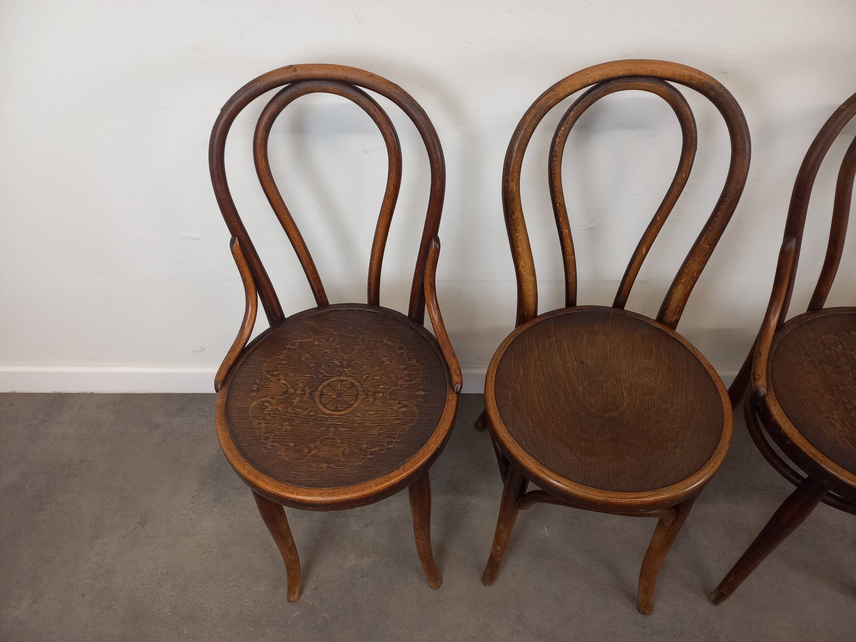 Thonet Bistro Chairs, Set of 6