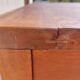 bureau en bois massif, vintage, bohème