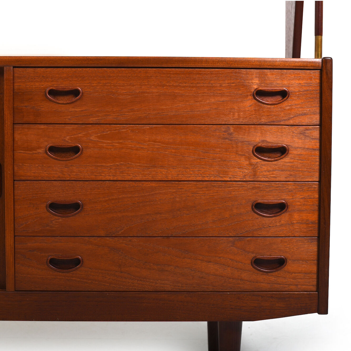 Fine Danish Top Cabinet / Sideboard in Teak 1950s
