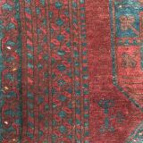 Carpet old Afghan Turkmen 152x230 cm