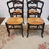 Series of 4 chairs