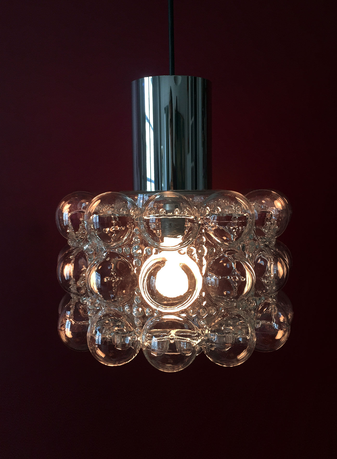 Bubble glass pendant lamp Helena Tynell