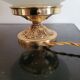 Art Deco lamp with glass globe