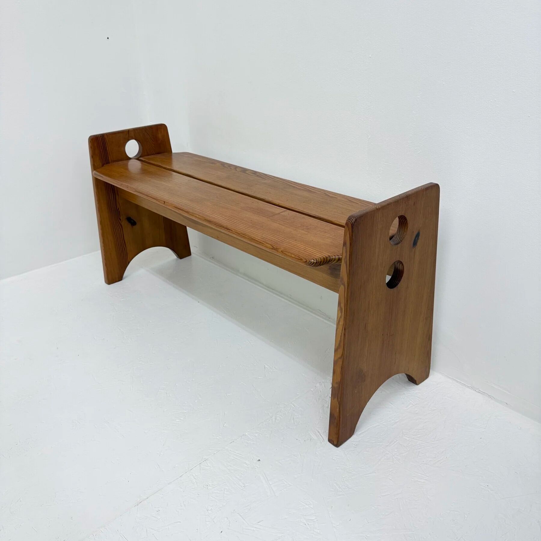 Mid-century modern bench by Gilbert Marklund for Furusnickarn AB, 1960s
