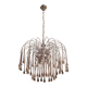 Lady Isabelle Murano Chandelier White Drops, 1980s