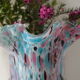 Blue Clichy glasswork vase